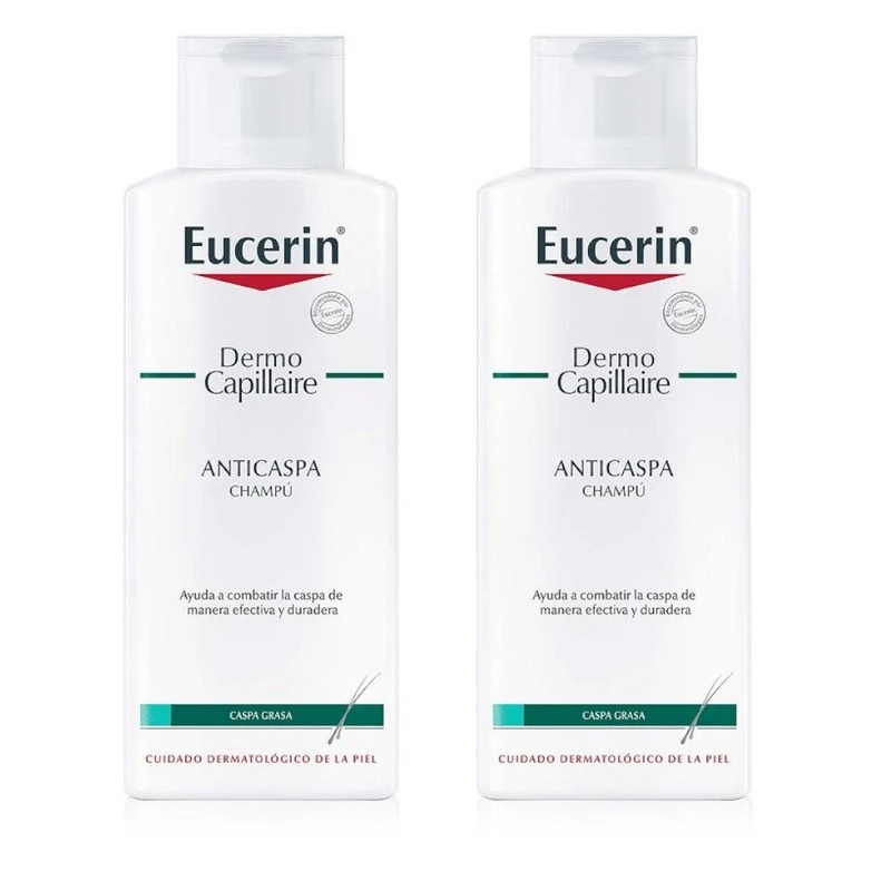 Eucerin Champú Anticaspa Dermo Capillaire Gel 2x250ml