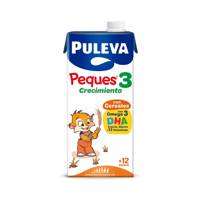 Leche infantil cereales peq 3 Puleva 1l