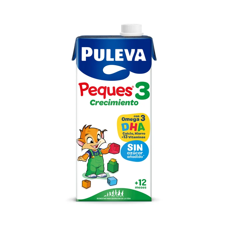 Leche infantil crecimiento peques 3 Puleva 1l