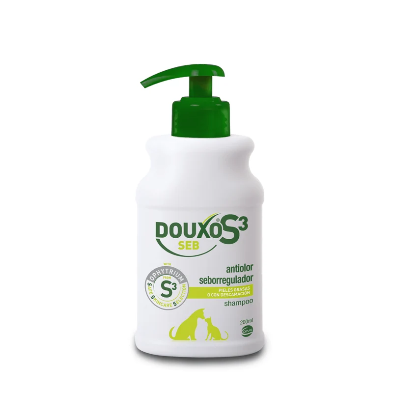 Douxo S3 Seb Champú para Mascotas Líquido 200ml