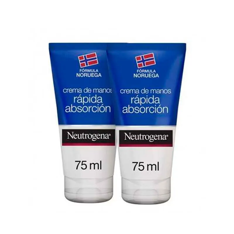 Johnson And Johnson Neutrogena Crema de Manos Rápida Absorción Dúo 150ml