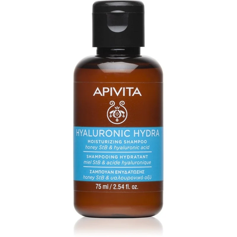 Apivita Champú Hyaluronic Hydra con Miel y Ácido Hialurónico 75ml