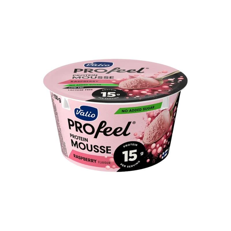 Valio Mousse de Frambuesa Alta en Proteínas
