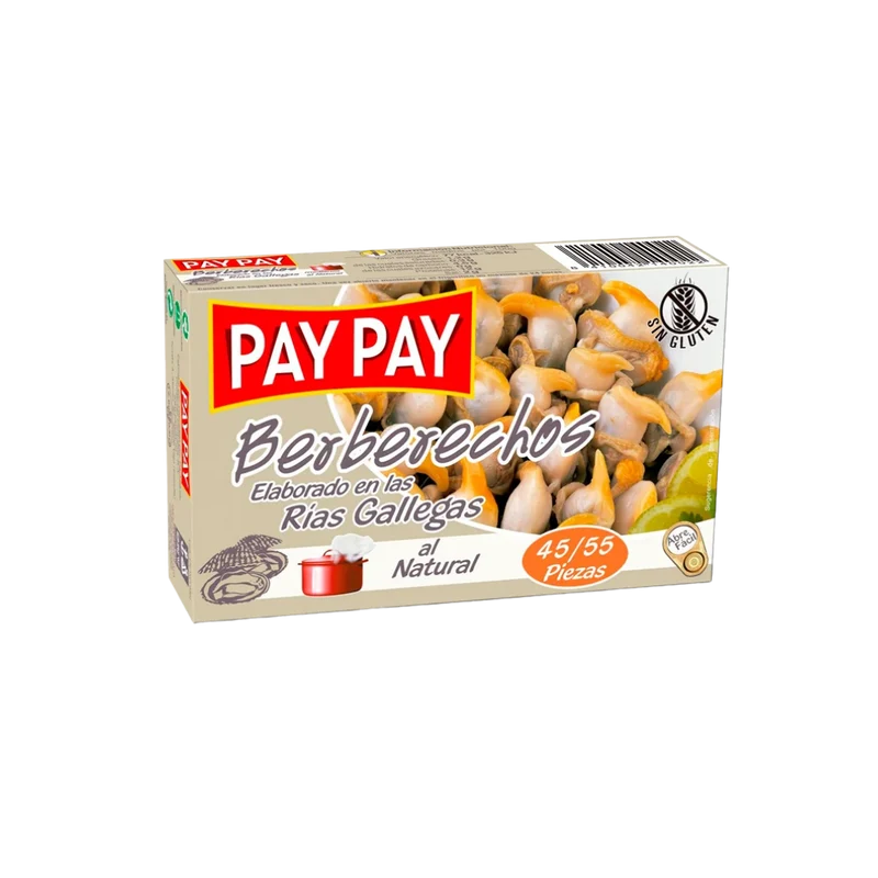 Berberechos Pay Pay 45/55 piezas