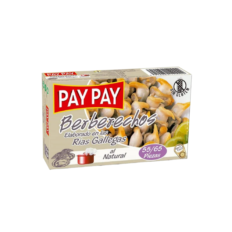 Berberechos Pay Pay 55/65 piezas