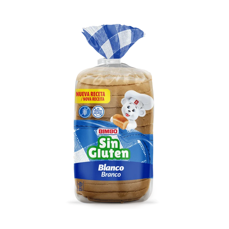 Bimbo Pan de Molde sin Gluten 375g