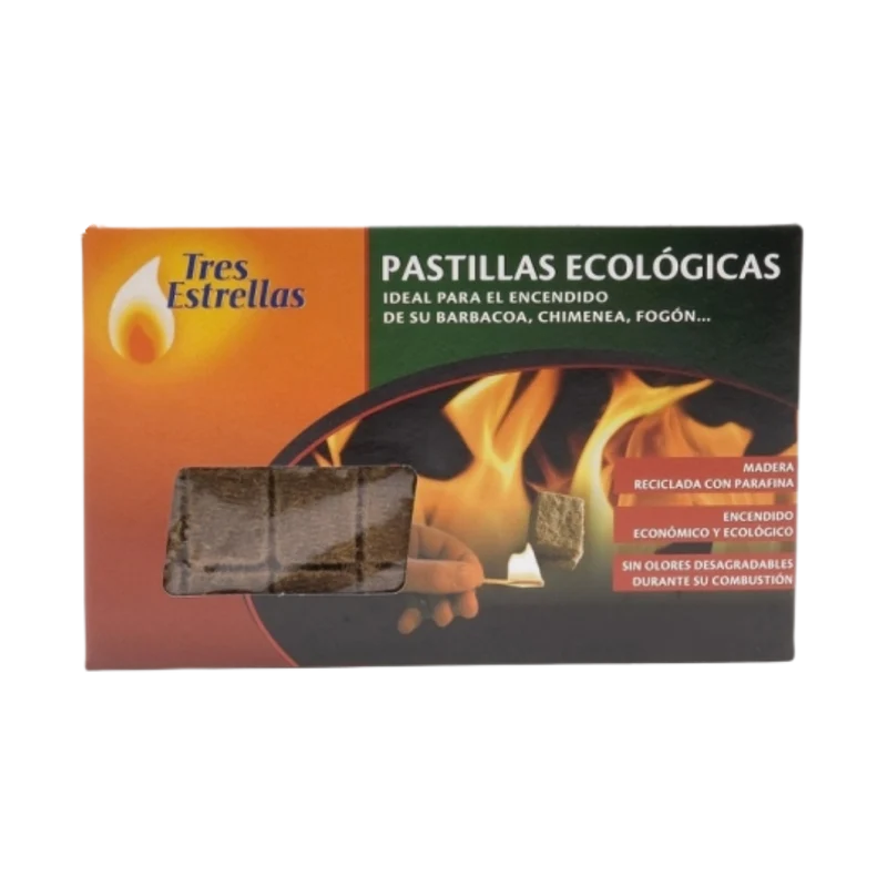 Pastillas de Encendido Ecológicas Tres Estrellas