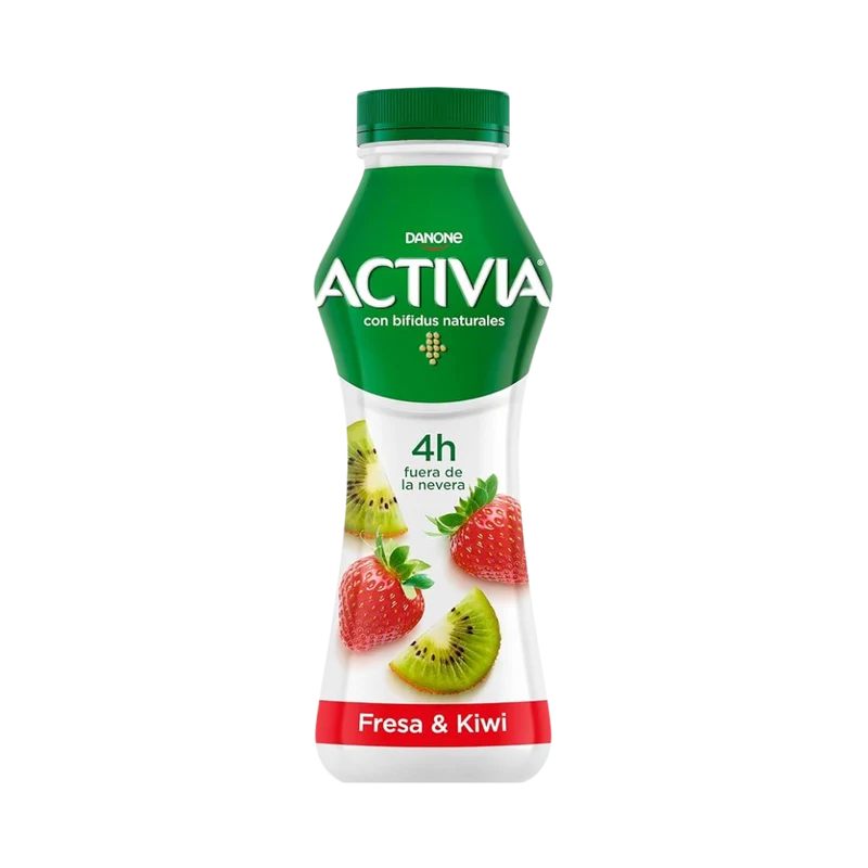 Activia Yogur para Beber Fresa y Kiwi 280g