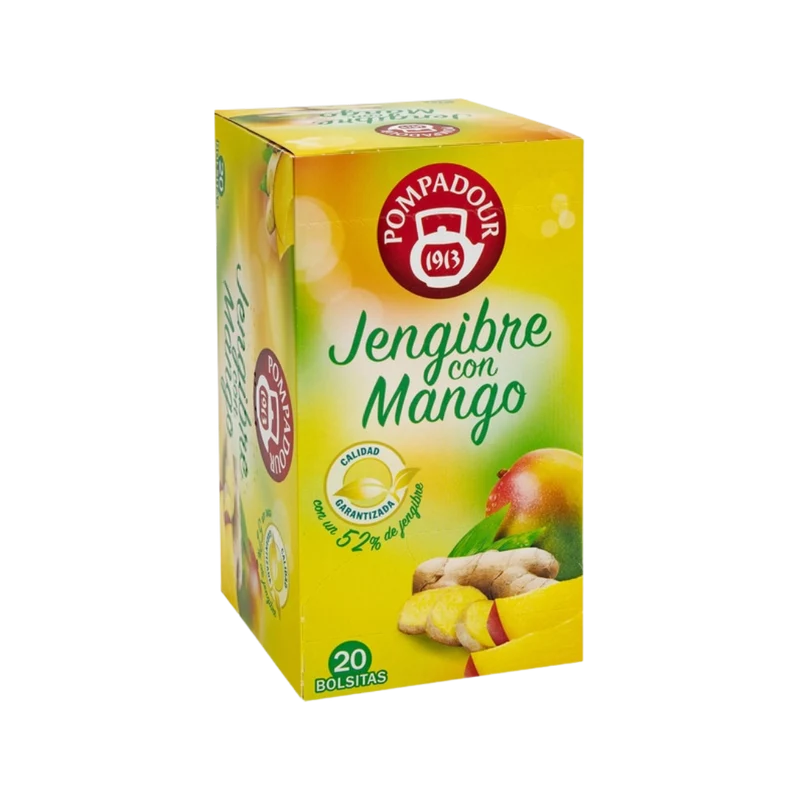 Pompadour Infusión de Jengibre con Mango