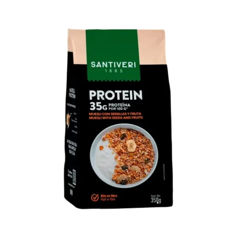 Santiveri Protein Muesli con Semillas y Fruta 350g