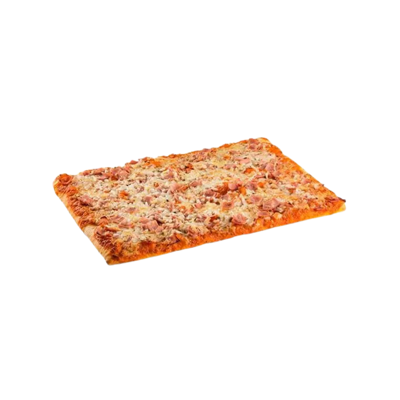 Pizza Jamón y Queso Porción