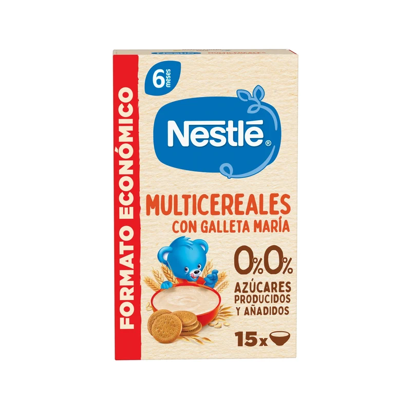 Preparado papilla mult galleta Nestle 255g