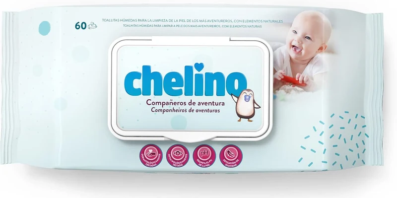 CHELINO Toallitas Infantiles 60 Unidades
