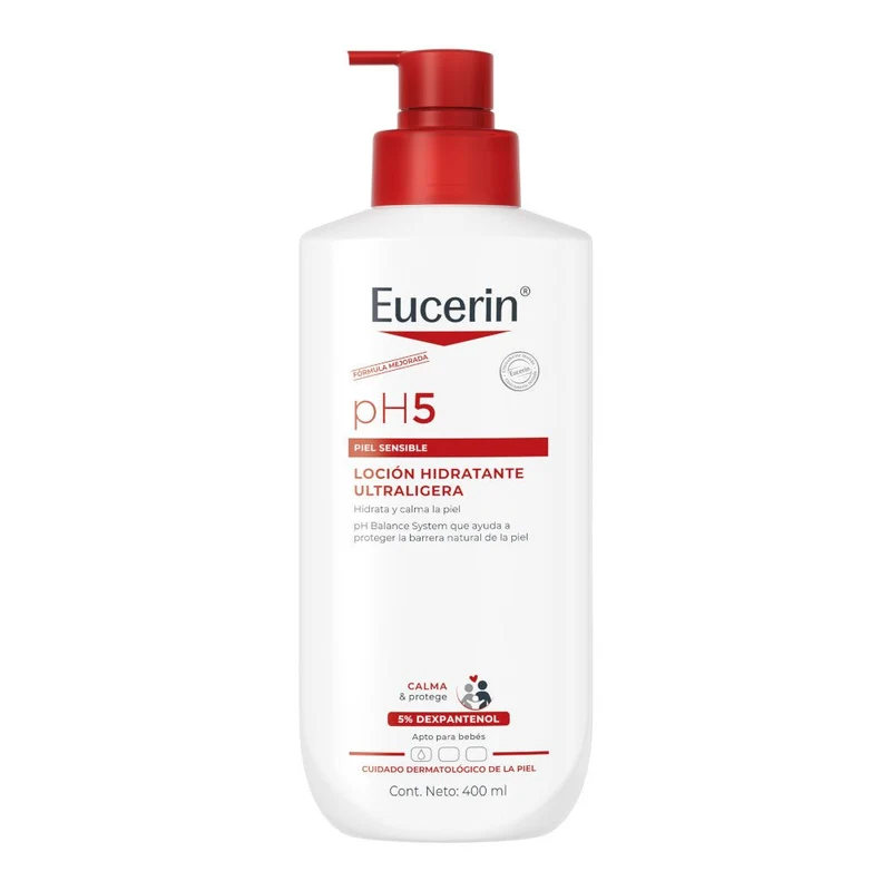 EUCERIN pH5 Loción Hidratante Ultraligera Piel Sensible 400ml