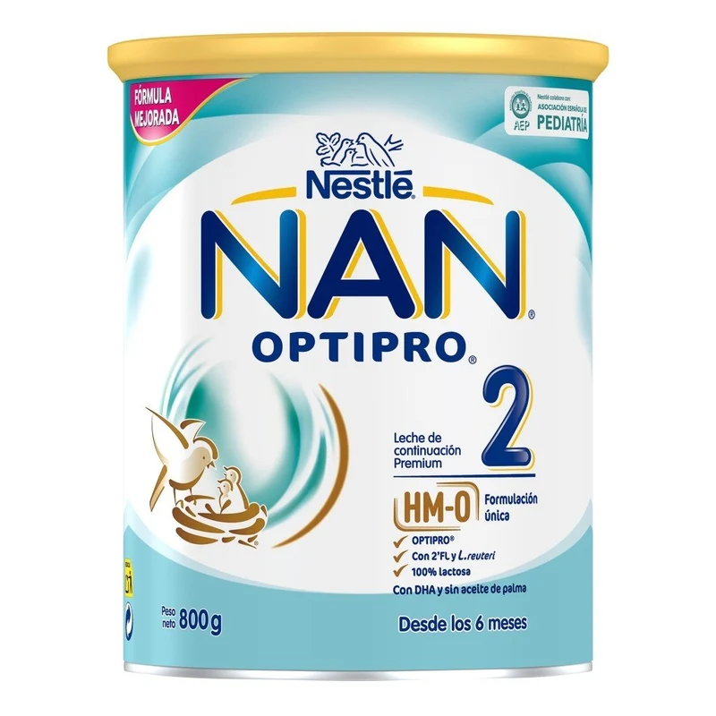 NAN OPTIPRO 2 Leche de Continuación para Lactantes 800g