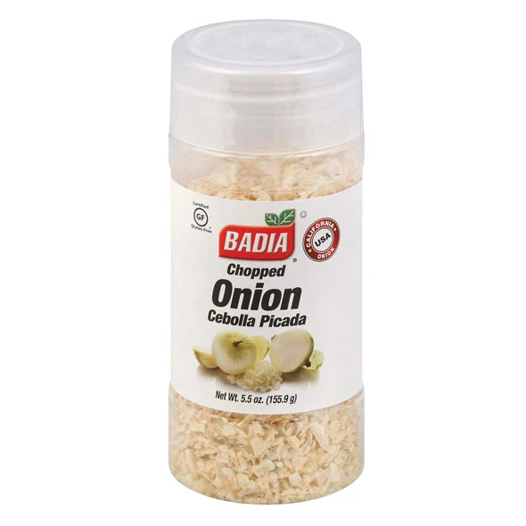Badia chopped onion fco x 5.50 oz
