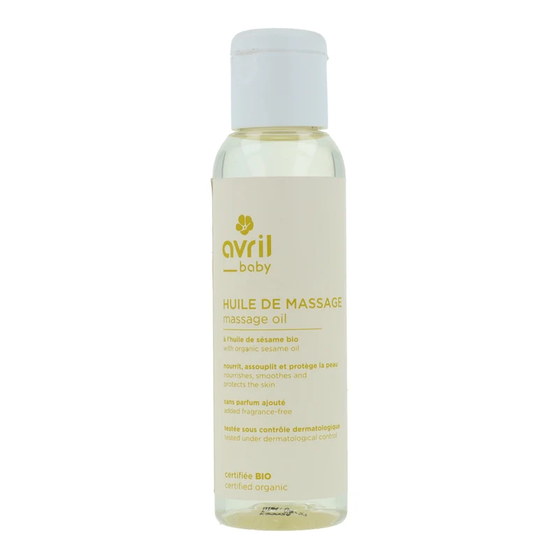 Aceite de masajes especial bebés BIO Avril 100 ml