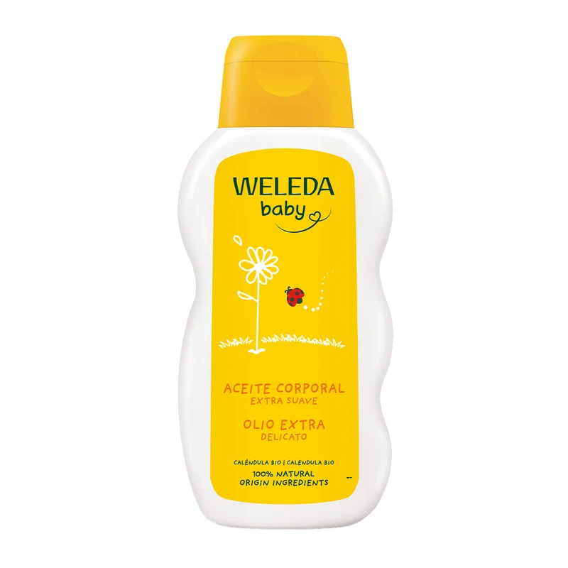 Aceite Corporal de Caléndula para Bebé Weleda, 200ml