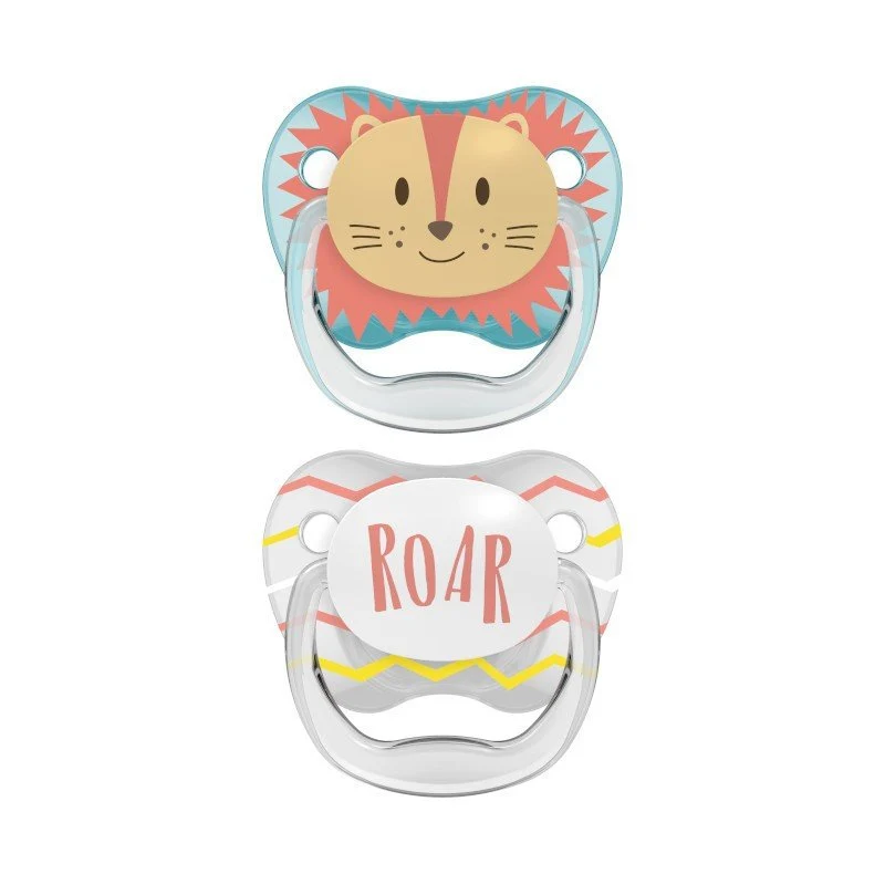 Dr Brown's 2XChupete Prevent León 0-6 Meses, Silicona