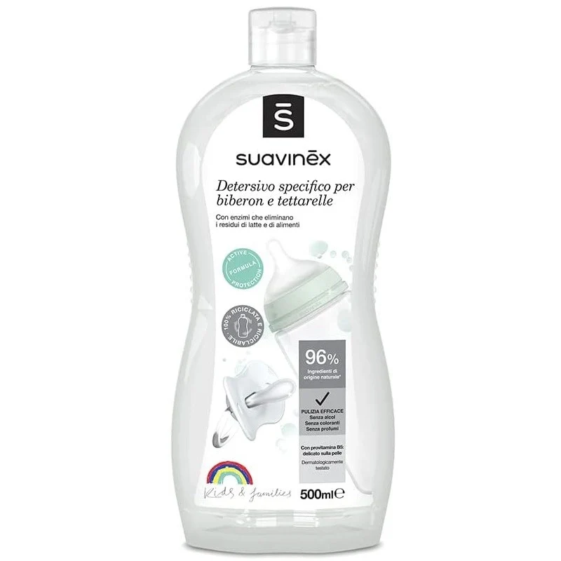 SUAVINEX Detergente para Biberones y Tetinas 500ml