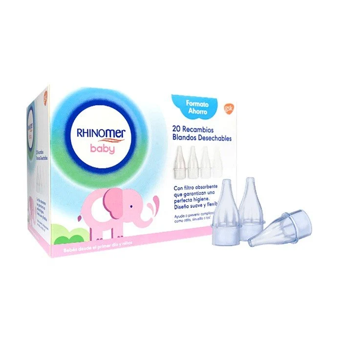Rhinomer Baby Narhinel Confort 20 Recambios Blandos Desechables