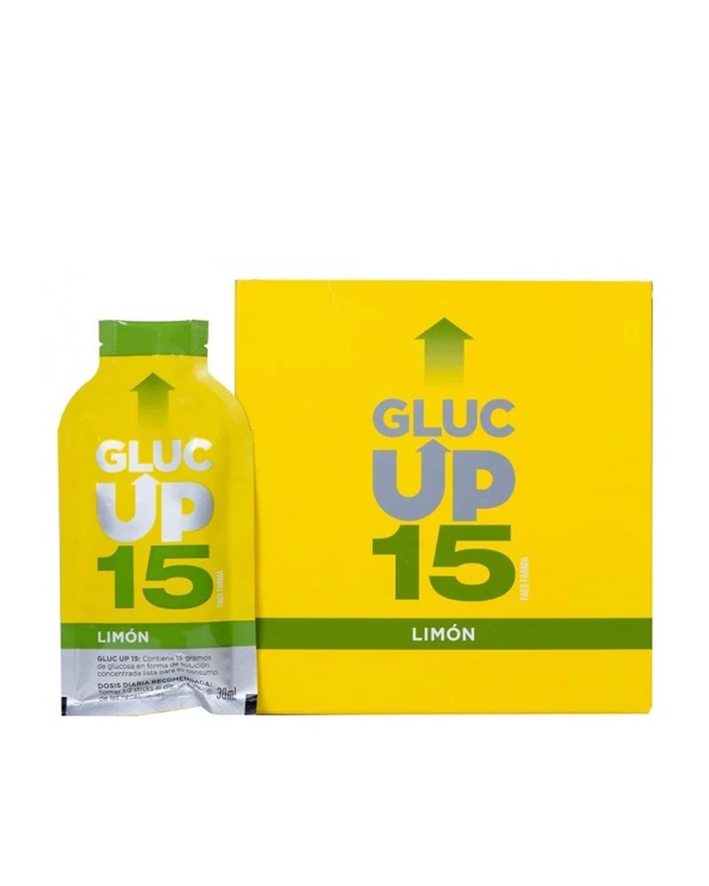 GLUC UP 15 Sabor Limón 20 Sticks 30 ml