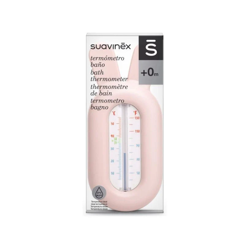 SUAVINEX Termómetro de Baño Rosa