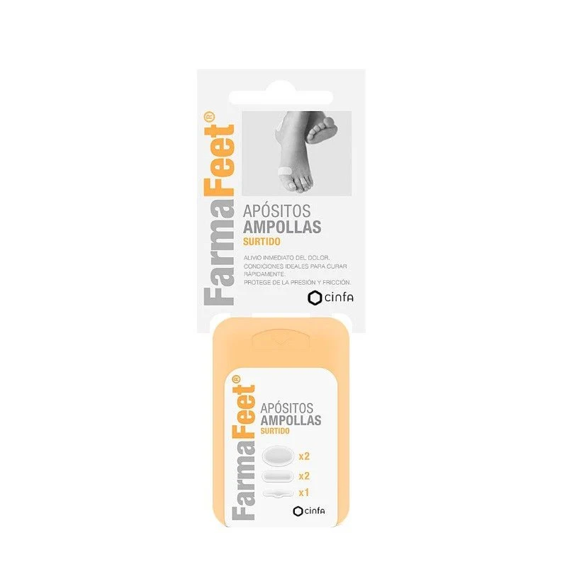 FARMAFEET Apósitos Ampollas Surtido 5 Unidades