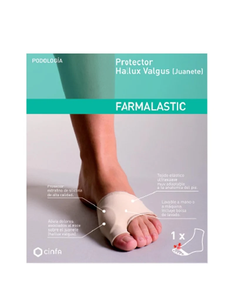 FARMALASTIC Protector Hallux Valgus Juanete Talla Grande