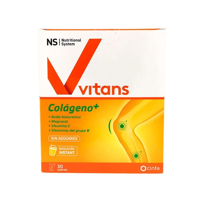 NS VITANS Colágeno+ Sabor Limón 30 Sobres