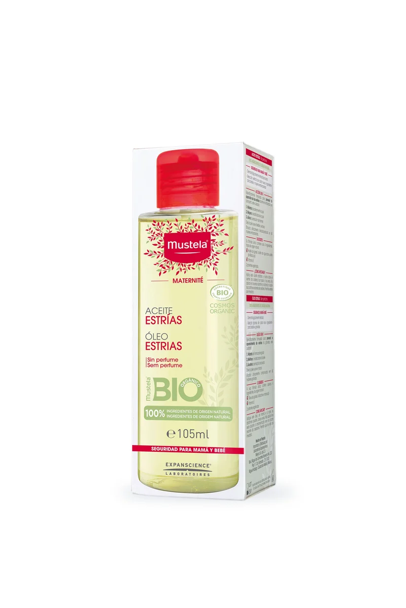 MUSTELA Aceite Prevención Estrías BIO Orgánico 105ml
