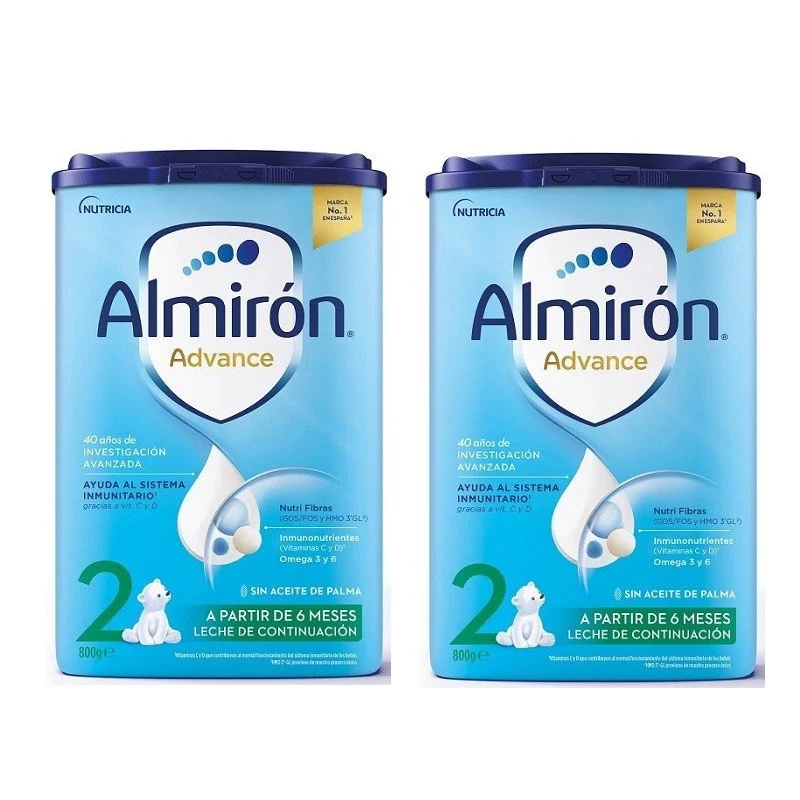 ALMIRÓN Advance 2 Duplo Leche de Continuación 2x800gr NUEVA FÓRMULA
