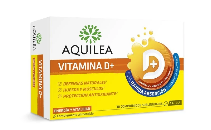 AQUILEA Vitamina D+ (30 comprimidos sublinguales)