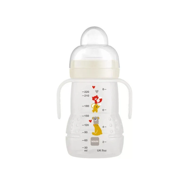 MAM Biberón Vaso de Aprendizaje Trainer 220ml Transparente