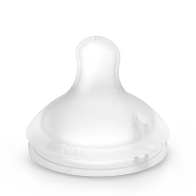 SUAVINEX Tetina SX Pro Fisiológica de Silicona Flujo Lento (S) 2 Unidades