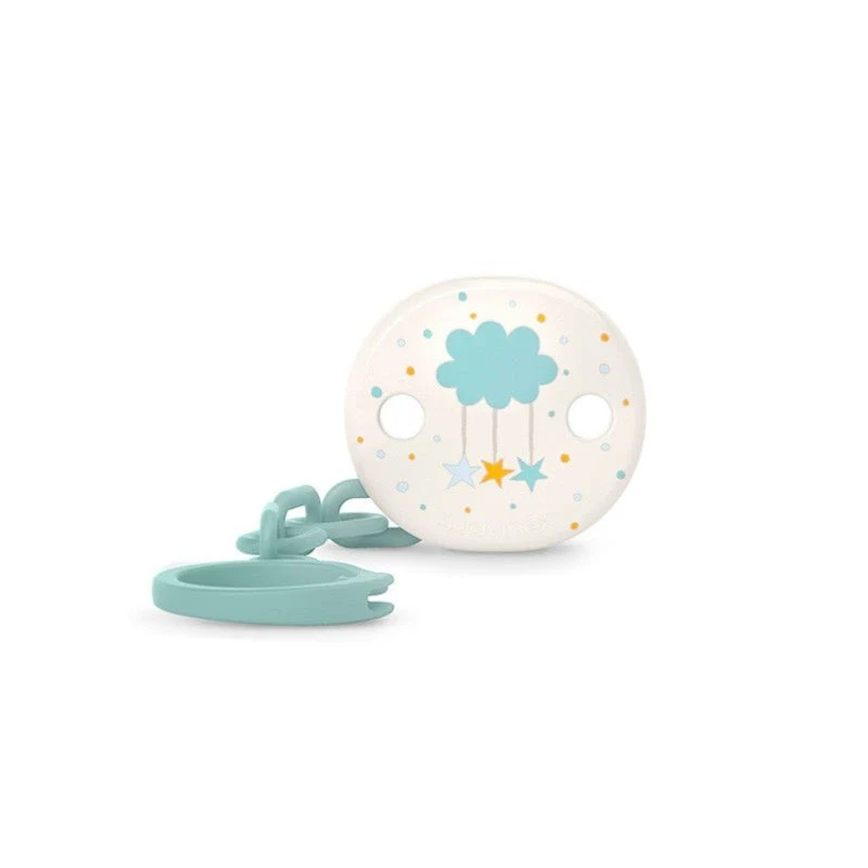 SUAVINEX Broche de Pinza Decorado (Nube Azul)