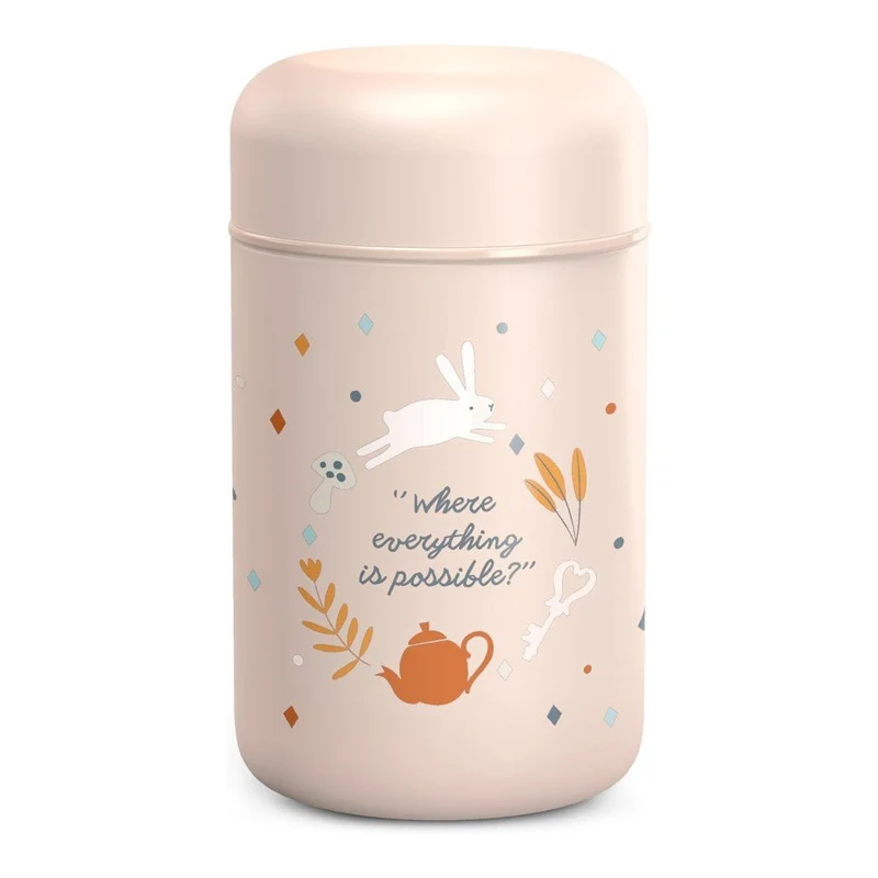 SUAVINEX Termo para Papillas Wonderland Color Rosa 400ml