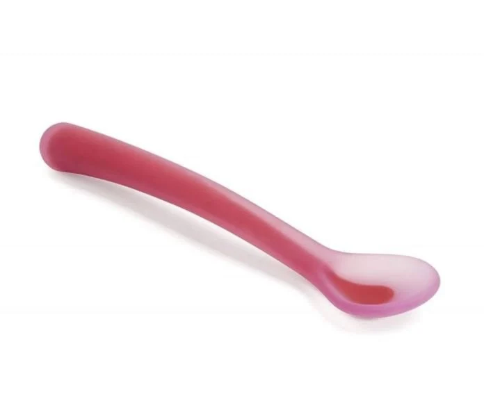 SUAVINEX Cuchara de Silicona para Bebé Rosa