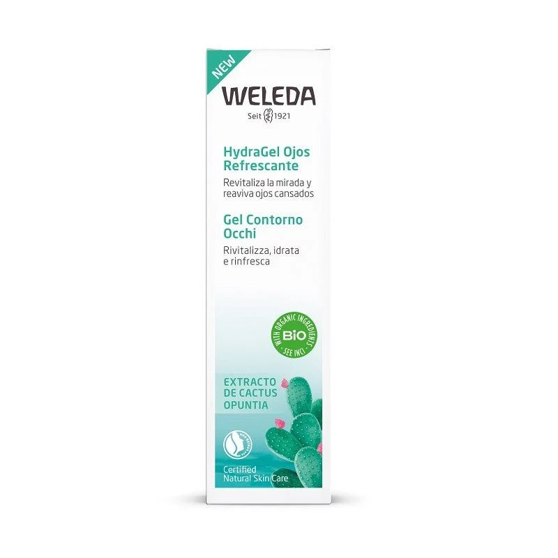 WELEDA HydraGel Ojos Refrescante con Extracto de Cactus BIO 10ml