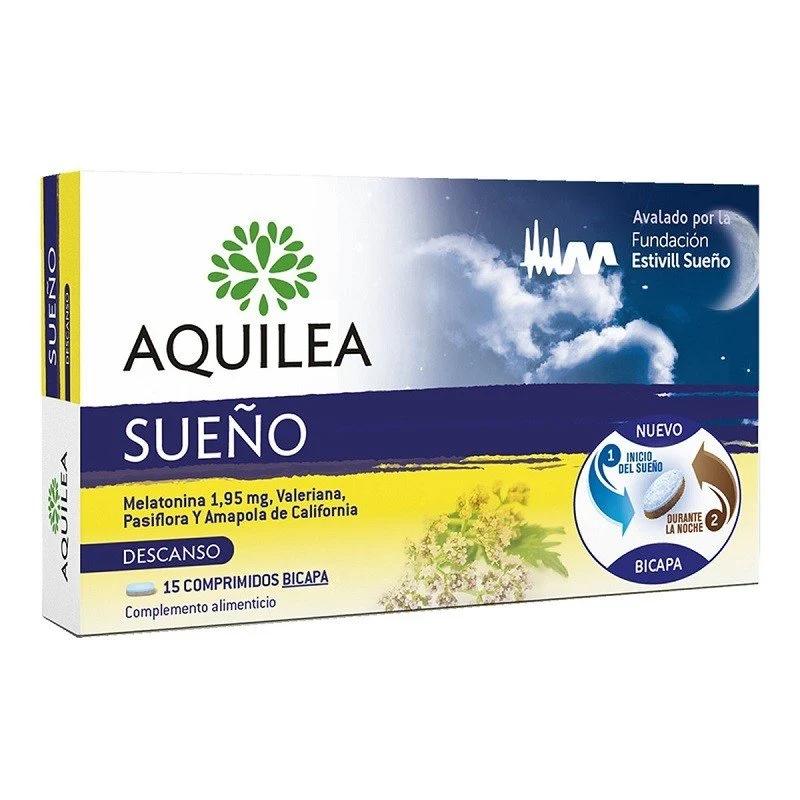 AQUILEA Sueño 15 Comprimidos Bicapa