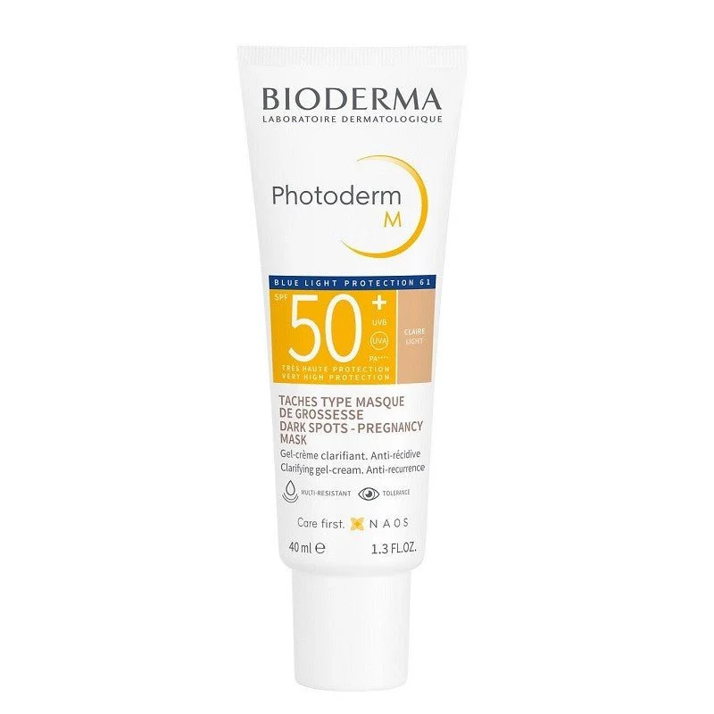 BIODERMA PHOTODERM M Gel-Crema Protectora Color Claro SPF50+ (40ml)