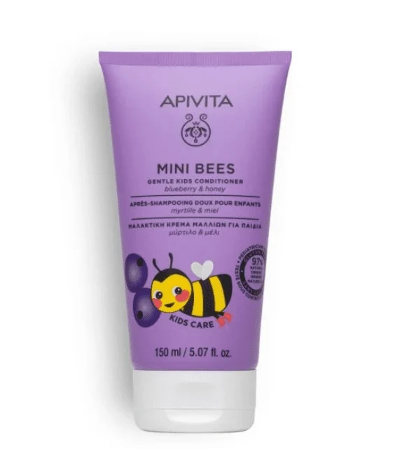 Apivita Kids Mini Bees Acondicionador Suave para Niños Arándano y Miel 150 ml