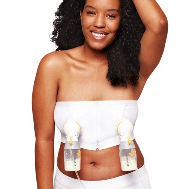 MEDELA Top Extracción Hands-Free Blanco Talla L