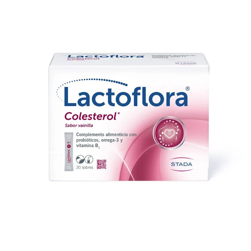LACTOFLORA Colesterol sabor Vainilla 30 sobres