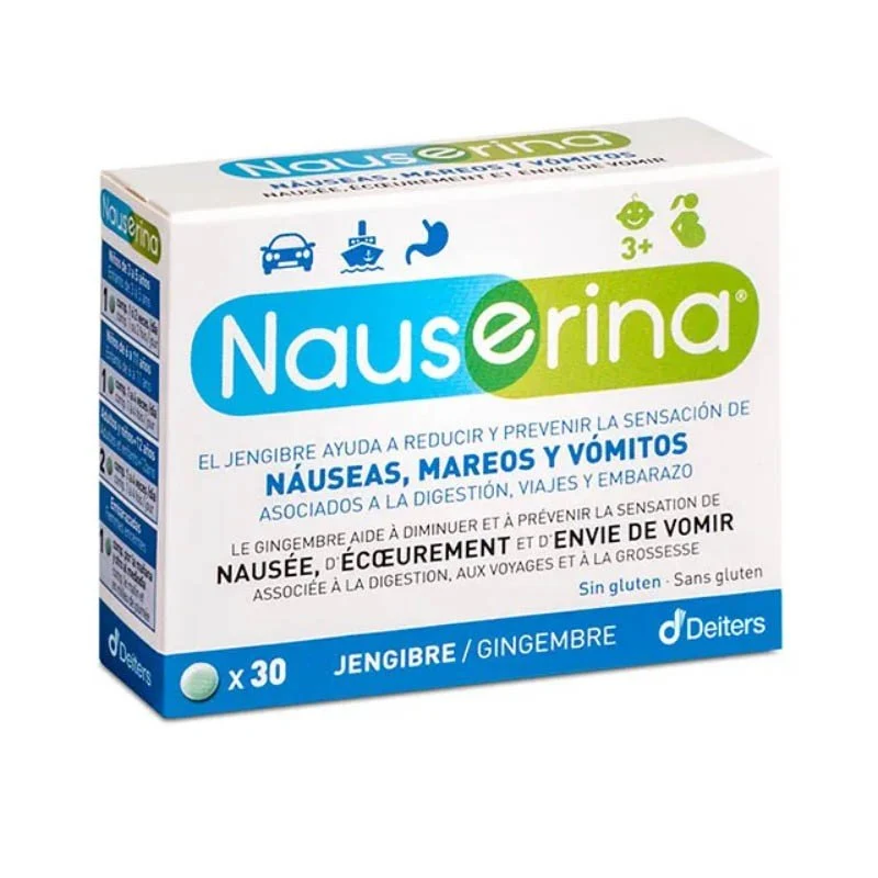 Nauserina 30 comprimidos