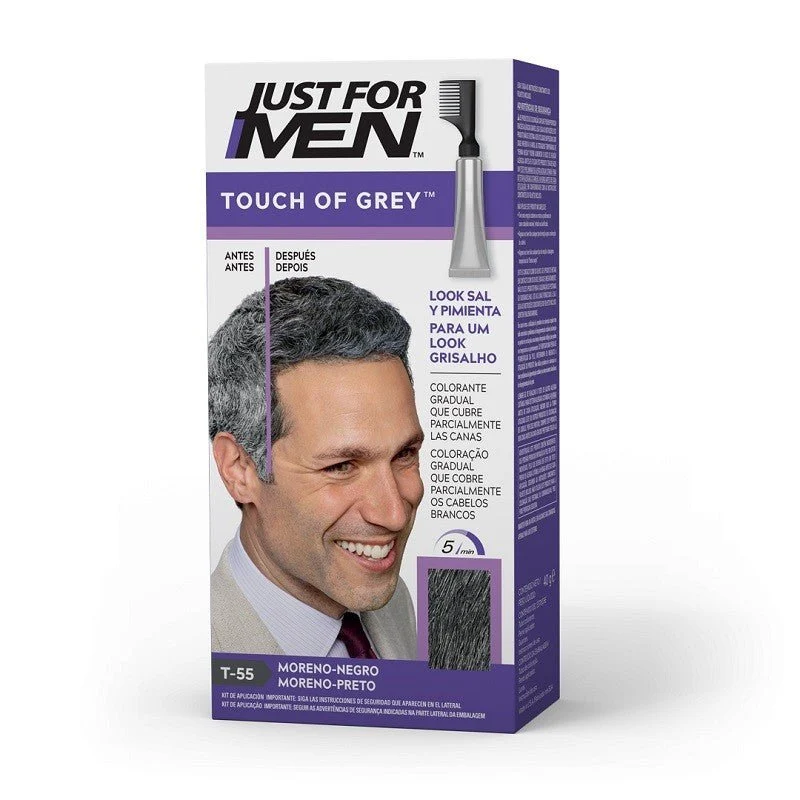 JUST FOR MEN Touch of Grey Moreno-Negro T-55 (40g)