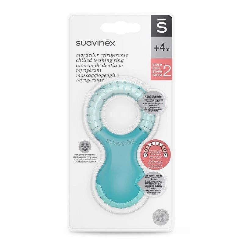 SUAVINEX Mordedor Refrigerante +4m Etapa 2 color Azul
