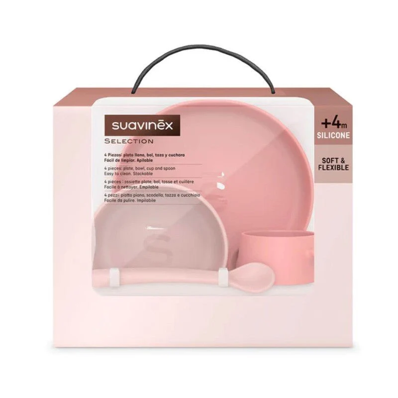 SUAVINEX Vajilla Infantil de Silicona Soft Colour
