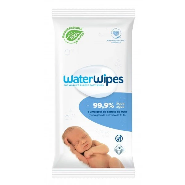 WaterWipes Toallitas Bebé 28 unidades