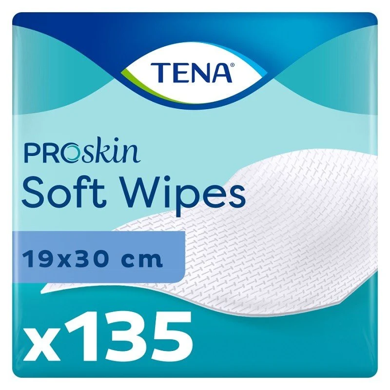 TENA ProSkin Toallitas Secas 135uds